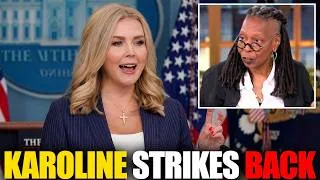 Thumbnail: Karoline Leavitt FINALLY WINS $800M Lawsuit Against Whoopi Goldberg & The View On LIVE TV!