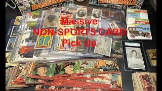 Thumbnail: Massive *NON-SPORTS CARDS* Pickup! Tobacco Cards, Gum Cards, Candy Cards & More (1880’s to 1950’s)