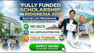 Thumbnail: UIN International Scholarship 2026 | Fully Funded Scholarship | Intermediate Student can apply 2026
