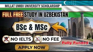 Thumbnail: Millat Umidi University Scholarship 2026 | BS, MS Scholarships 2026 | Fully Funded Scholarship 2026
