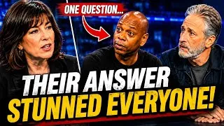 Thumbnail: Christiane Amanpour Asked Dave Chappelle & Jon Stewart ONE Question — Their Answer Stunned Everyon