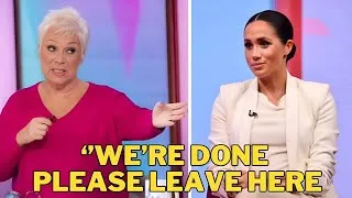 Thumbnail: Meghan Markle Kicked OFF Loose Women After Heated Argument With Denise Welch