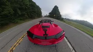 Thumbnail: Dodging police heading up to the great Smokey Mountains in a C8 Z06 HTC - 4K