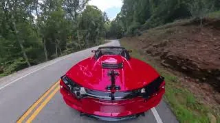 Thumbnail: Pure audio of C8 Z06 having a quick go at stonepile hill climb after work - 4K