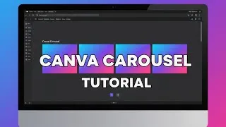 Thumbnail: How to Create a Stunning Carousel in Canva | Easy Step-by-Step Tutorial for Social Media Posts