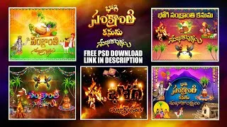 Thumbnail: 5 Amazing Sankranti Poster Design Ideas You HAVE to Try | సంక్రాంతి WhatsApp & Flex Banner Free PSD