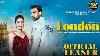 Thumbnail: London (Official Teaser) Vishaka Jaatni | Pardeep & Shaad Malik | Swara Verma Haryanvi Song 2026