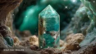 Thumbnail: 741Hz Amazonite • Open Throat Chakra • Stress Relief • Energy Cleanse