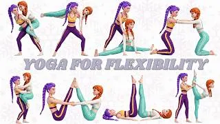 Thumbnail: Best Full Body Partner Yoga for Kids | Easy Flexibility & Stability Routine