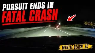 Thumbnail: Sport Bike Makes A Fatal Mistake Trying To Outrun A SCHP Mustang In Myrtle Beach
