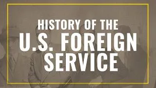 Thumbnail: How the U.S. Foreign Service Began
