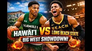 Thumbnail: Hawaiʻi vs Long Beach State INSANE Finish! Big Wes