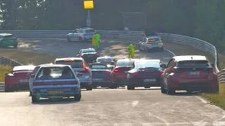 Thumbnail: Nürburgring CHAOTIC Drivers, Close Calls, Fails & Highlights Tourist Drives 19 07 2026