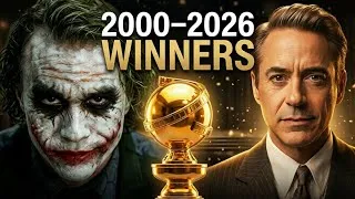 Thumbnail: Every Golden Globe Best Supporting Actor Winner 🏆 (2000–2026)