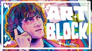 Thumbnail: Working through art block ✨ With Supernatural ✨