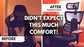Thumbnail: The Chair That Quietly Changed My Workspace | FlexiSpot C7 Max Review