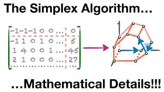 Thumbnail: The Simplex Algorithm, Mathematical Details!!!