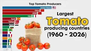 Thumbnail: Largest Tomato Producers in the world 1960 - 2026