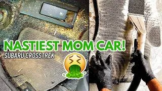 Thumbnail: Disgusting Subaru Crosstrek Restoration! Complete Disaster Car Interior Detail Transformation!