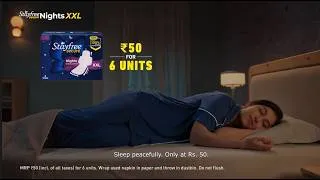 Thumbnail: Sleep peacefully on period nights | Stayfree Secure Nights | Only for ₹50