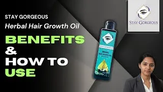 Thumbnail: Grow Long, Thick Hair FAST 🌿 | Correct Way to Use Stay Gorgeous Herbal Hair Oil