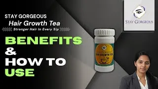 Thumbnail: Drink This Herbal Tea Daily & Watch Your Hair Grow Naturally 🌿 | Stay Gorgeous Hair Growth Tea