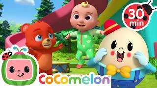 Thumbnail: Saving Humpty Dumpty! Don't Fall! 🥚🩹 | Stay Pawsitive 🐾 | JJ's Animal Time | CoComelon Cartoons