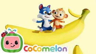 Thumbnail: Bananas Are The Best! 🍌 | Stay Pawsitive 🐾 | JJ's Animal Time | CoComelon Cartoons