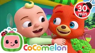 Thumbnail: Best Day Ever with My Bestie Boba! Fun! ☀️🐻 | Stay Pawsitive 🐾 | JJ's Animal Time | CoComelon