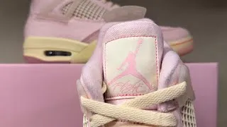 Thumbnail: Women’s Air Jordan 4 “Iced Carmine” EARLY Sneaker Review 