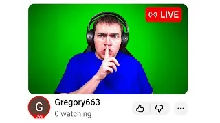 Thumbnail: Going live on a secret channel until i get caught