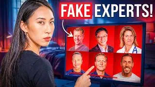 Thumbnail: 7 Red Flags of Health Influencers (Who I Actually Watch vs Avoid)