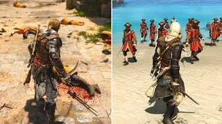Thumbnail: AC Resynced VS AC Black Flag Original COMBAT Gameplay Comparison 