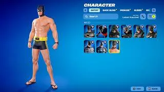 Thumbnail: All Batman Skins in Fortnite (2019 - 2026)