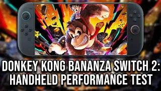 Thumbnail: Donkey Kong Bananza - Nintendo Switch 2 - Handheld Performance and Review