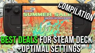 Thumbnail: STEAM SUMMER SALE 2025 - Over 69 Fantastic Deals for Steam Deck Games + Optimal Steam Deck Settings
