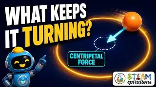 Thumbnail: Physics 101: Centripetal Force & The Invisible Forces That Shape Our World | STEAMspirations