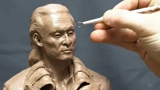 Thumbnail: Sculpting a Portrait Shang Tsung / Hiroyuki Tagawa. Mortal Kombat