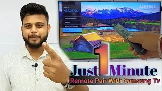 Thumbnail: SAMSUNG SMART TV : Pairing Samsung Smart Remote || Samsung Smart tv Remote Tutorial