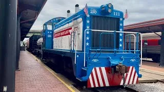 Thumbnail: Western Maryland Scenic Railroad: Mchugh Train Extravaganza With America 250TH SW 7 111!