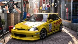 Thumbnail: 1997 Honda Civic Type R | Forza Horizon 6 (Steering Wheel + Shifter Gameplay)