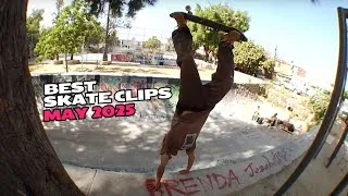 Thumbnail: BEST SKATEBOARDING TRICKS - MAY 2025