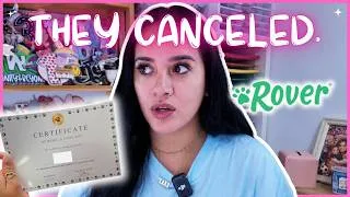 Thumbnail: My First Rover Client Canceled 💔 | Plus You Picked My Member Stickers!