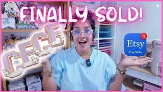 Thumbnail: A Product I Listed 3 YEARS AGO Finally Sold! 🥹 | Small Business Vlog ⭐