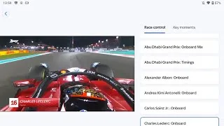 Thumbnail: Sky Sports App F1 Race Control Demo 2025 (Abu Dhabi FP2)