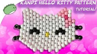 Thumbnail: Kandi Hello Kitty Charm Pattern Guide!