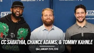 Thumbnail: Preparing for the 2019 New York Yankees Season with CC Sabathia, Chance Adams, & Tommy Kahnle