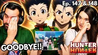 Thumbnail: THE END 😭 | Hunter x Hunter Episodes 147 & 148 REACTIOΝ