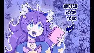 Thumbnail: Sketchbook Tour!  Dragons! Cats! And More!