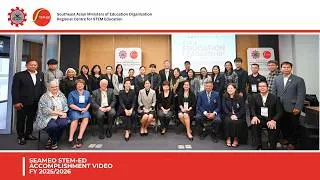 Thumbnail: SEAMEO STEM-ED Accomplishment Video FY2025/2026